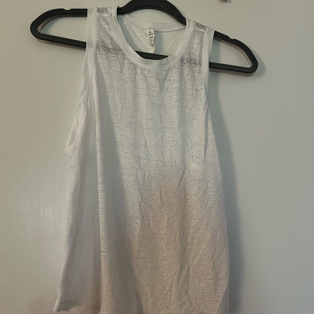 Lululemon White Tank